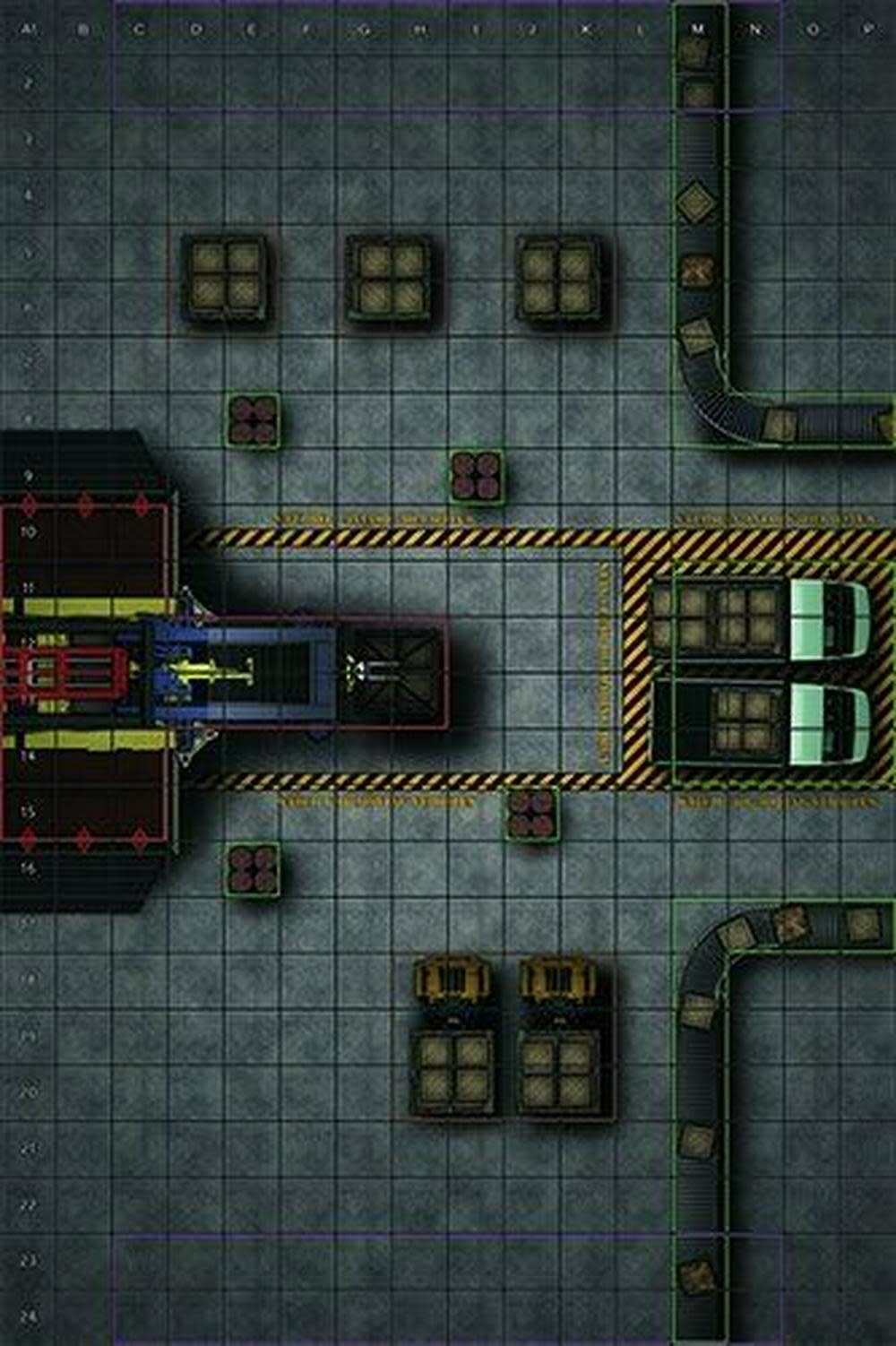 Unleash Strategic Battles with HeroClix Premium Map: Warehouse - Explore Now for Epic Gameplay