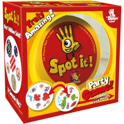 Discover Endless Fun: Spot it Classic Box - Fast-Paced Card Game