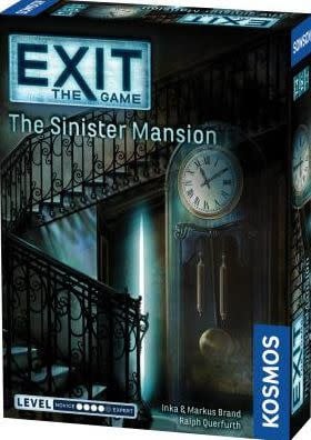 Uncover the Secrets of EXIT: The Sinister Mansion - Escape Room Adventure