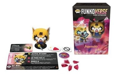 POP! Funkoverse Strategy Game Aggretsuko 100 Expansion - Unleash Aggretsuko's Power!