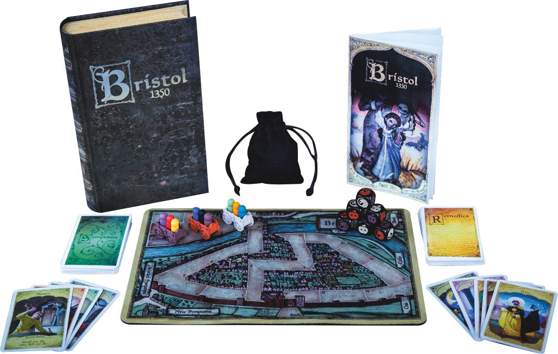 Uncover the Plague Secrets in Bristol 1350: Engaging Board Game