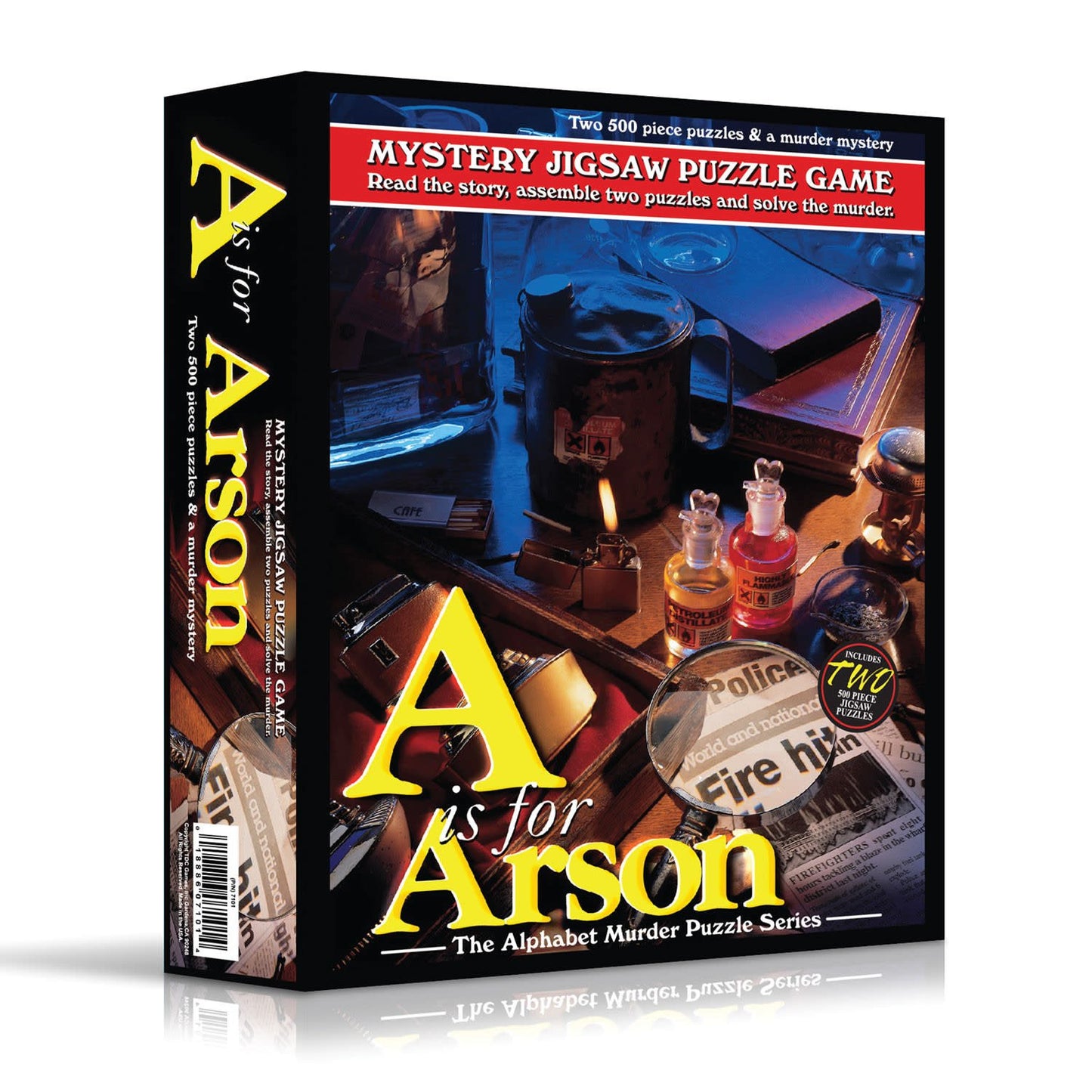 A is for Arson Mystery Jigsaw Puzzle: Ignite Your Imagination with this Intriguing Challenge