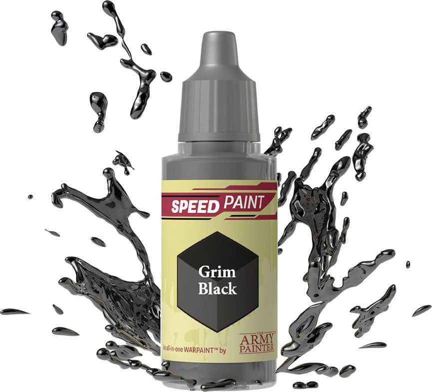 Speedpaint: 2.0 - Grim Black 28ml | Enhance Your Artistry with Deep Pigment Brilliance
