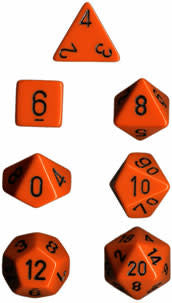 Vibrant Opaque Poly Orange w/Black (7) - Stand out with bold elegance!