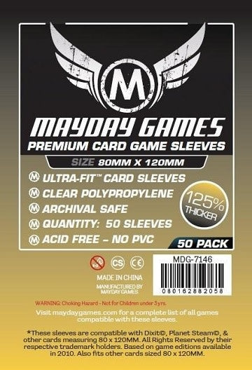 Elevate Your Game: MG Dixit Sleeves Premium 80x120 (50) - Secure Your Cards Today!