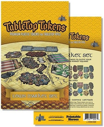 Roam Above with GTG Minis: Rooftops Tabletop Tokens Set