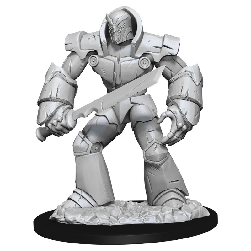 Nolzur's Marvelous Unpainted Miniatures - W10 Iron Golem: Unleash Your Dungeon Adventures