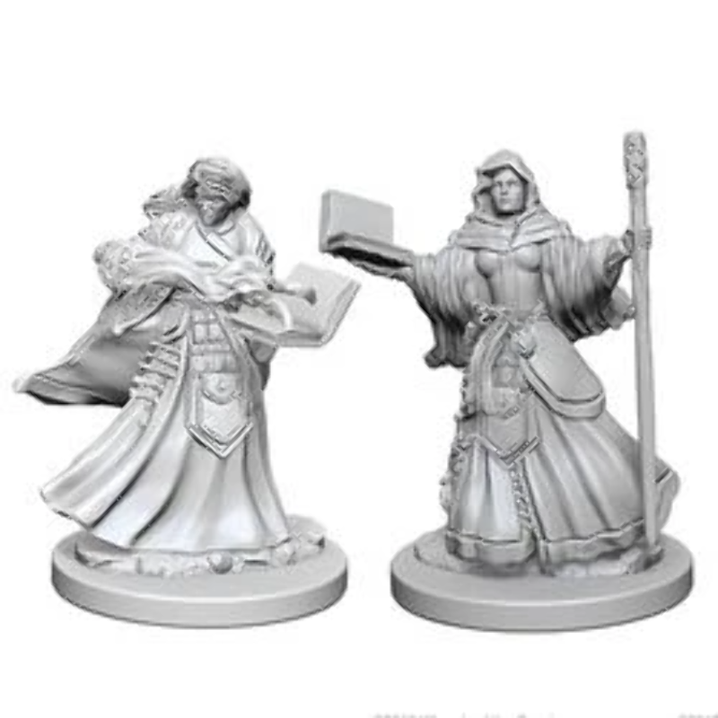 Nolzur's Marvelous Unpainted Miniatures - W01 Human Female Wizard: Unleash Magical Adventures