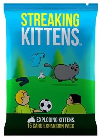 Unleash the Fun: Exploding Kittens Streaking Kittens Expansion