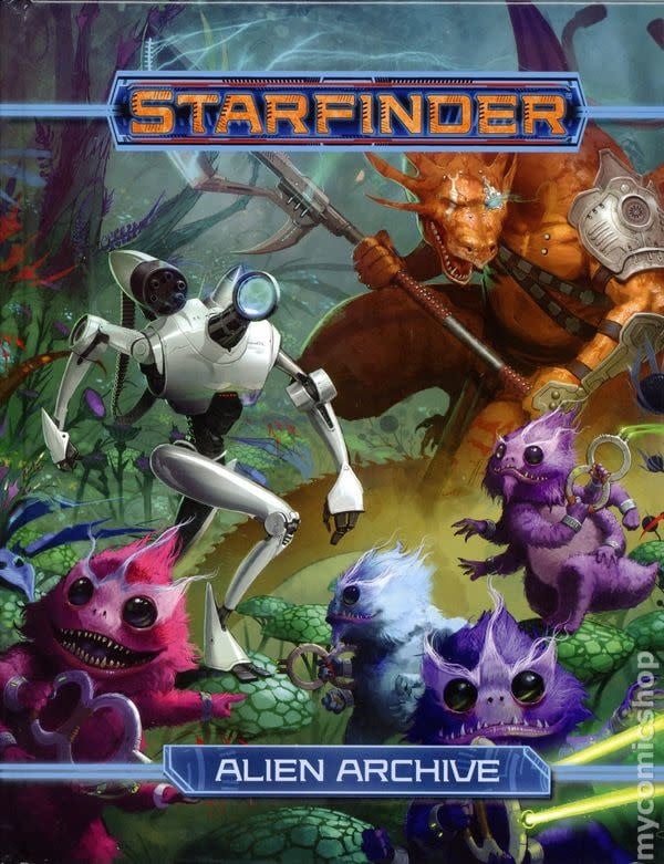 Unlock Alien Wonders with Starfinder RPG: Alien Archive - Explore Creatures & Challenges