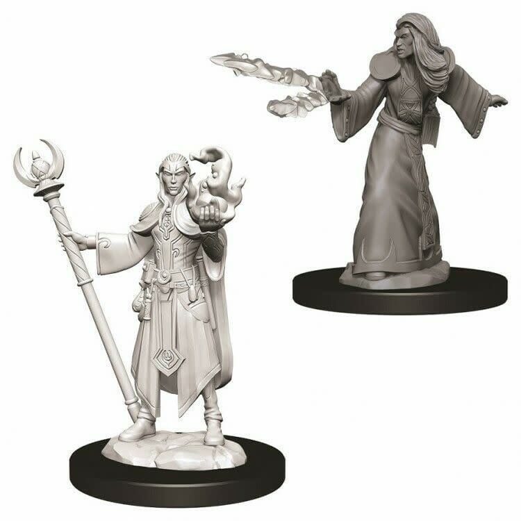 Explore the Mystical World with D&D Elf Wizard Mini: Unleash Magic!