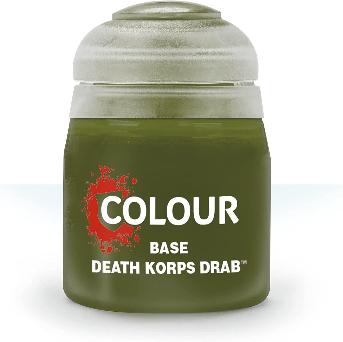 Enhance Your Miniatures with Base: Death Korps Drab – Unleash Authenticity and Detail!