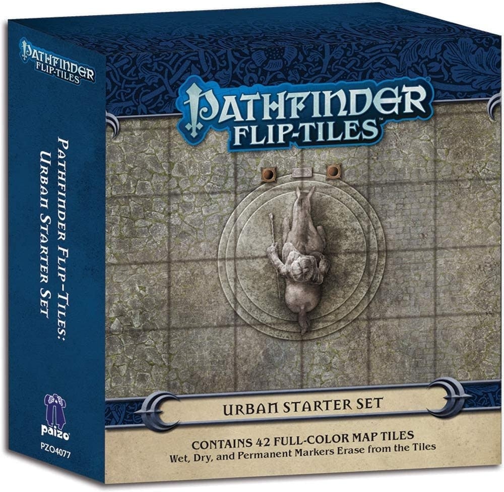 Enhance Your Pathfinder RPG Adventures with Urban Flip-Tiles - Starter Set