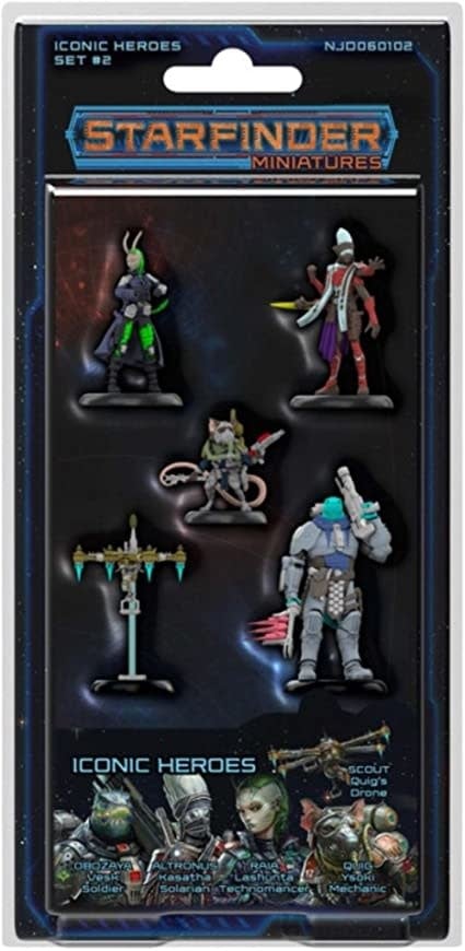 Unleash Adventure with Starfinder Iconic Heroes Set 2