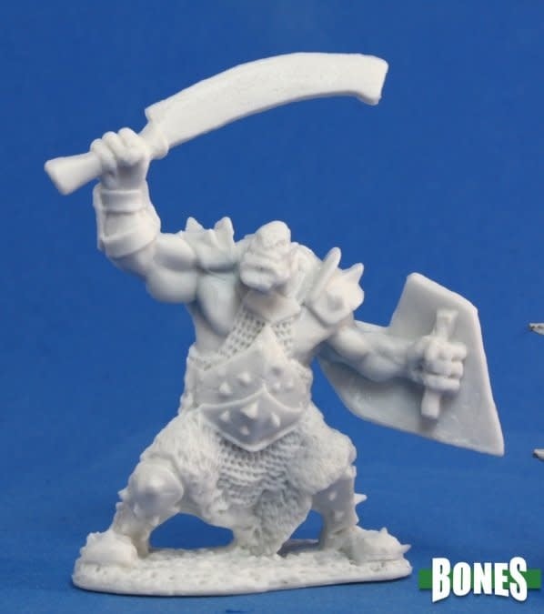 Unleash Adventure with Bones: Orc Marauder - Arm Yourself with Sword & Shield