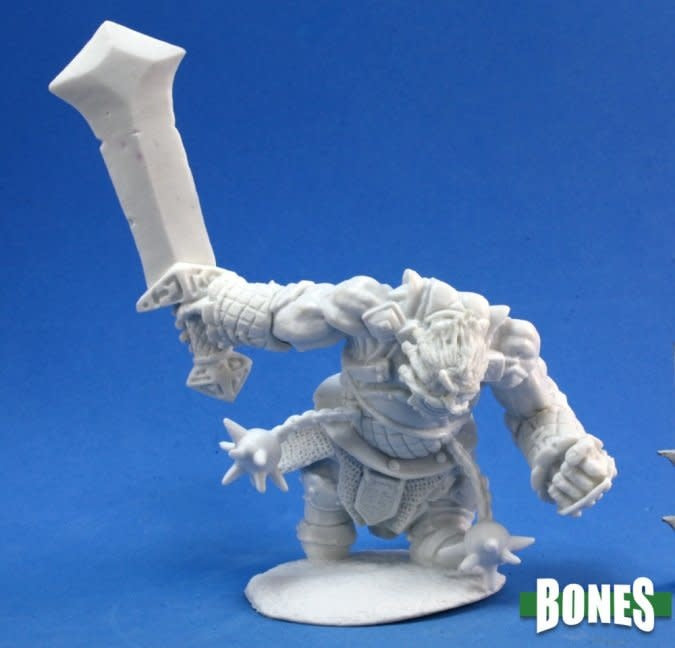 Unleash the Power of Bones: Fire Giant Warrior - Defeat Enemies with Might