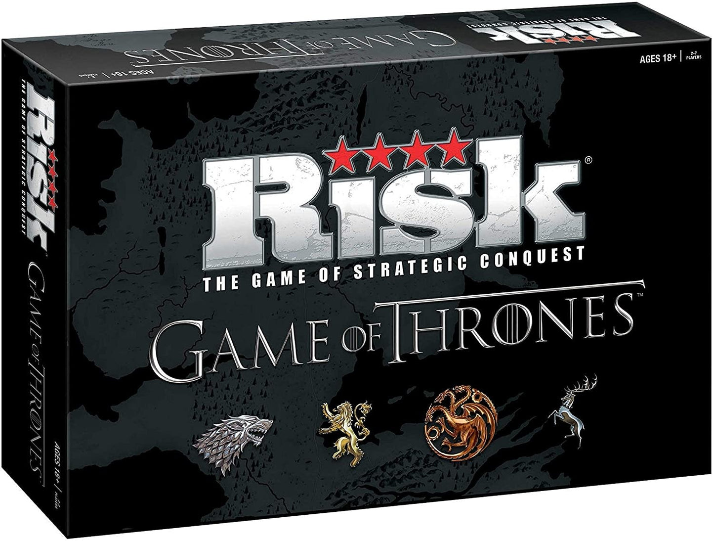 Rule the Seven Kingdoms: Conquer with Risk: Game of Thrones!