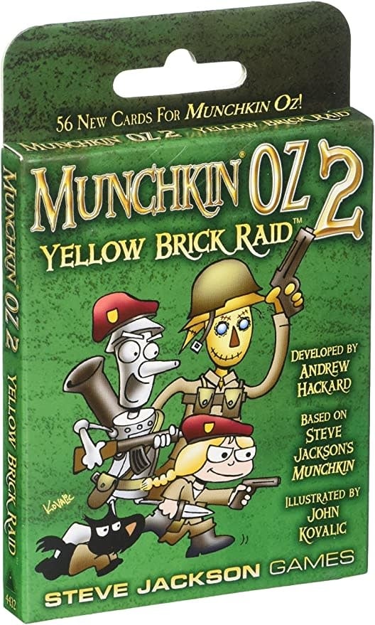 Embark on an Epic Adventure with Munchkin Oz 2: Yellow Brick Raid