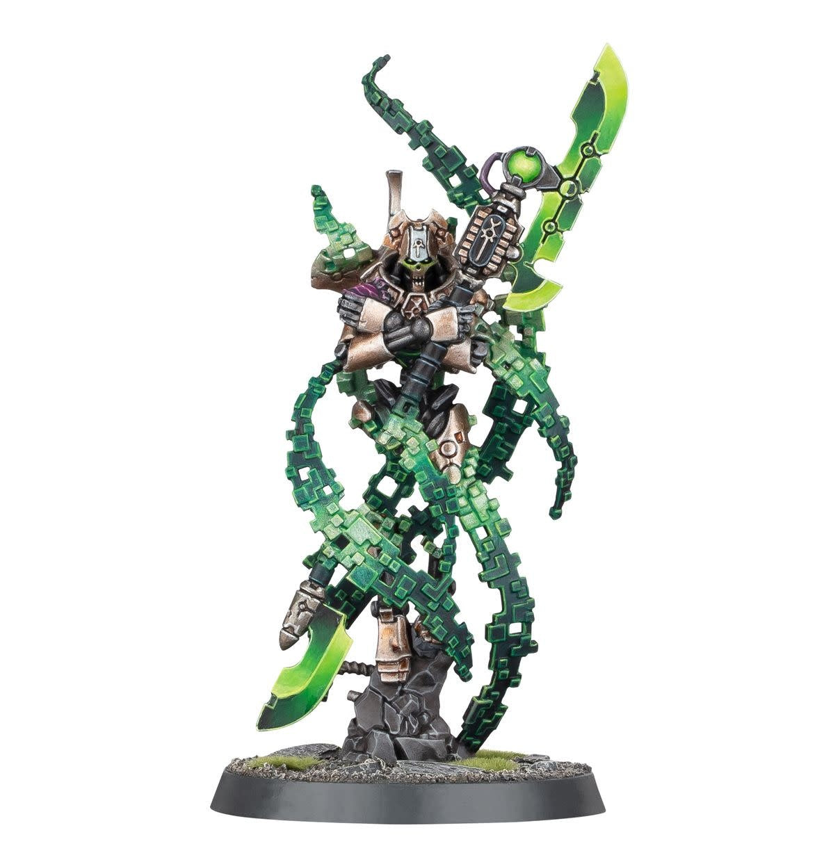 Necrons: Overlord + Translocation Shroud