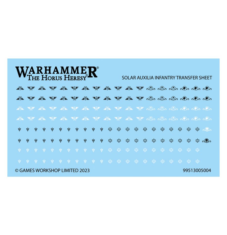 Horus Heresy: Solar Auxilia Lasrifle Section