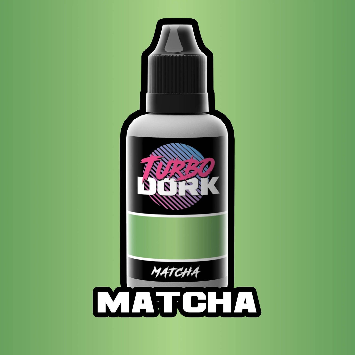 Vibrant Metallic Acrylic Paint - Matcha Green Delight