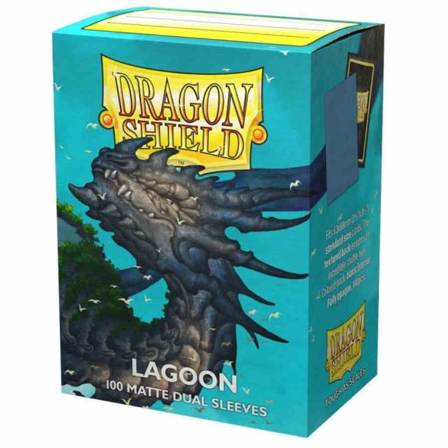 Ultimate Protection: Dragon Shield Dual Sleeves - Matte Lagoon (Box of 100) - Buy Now!