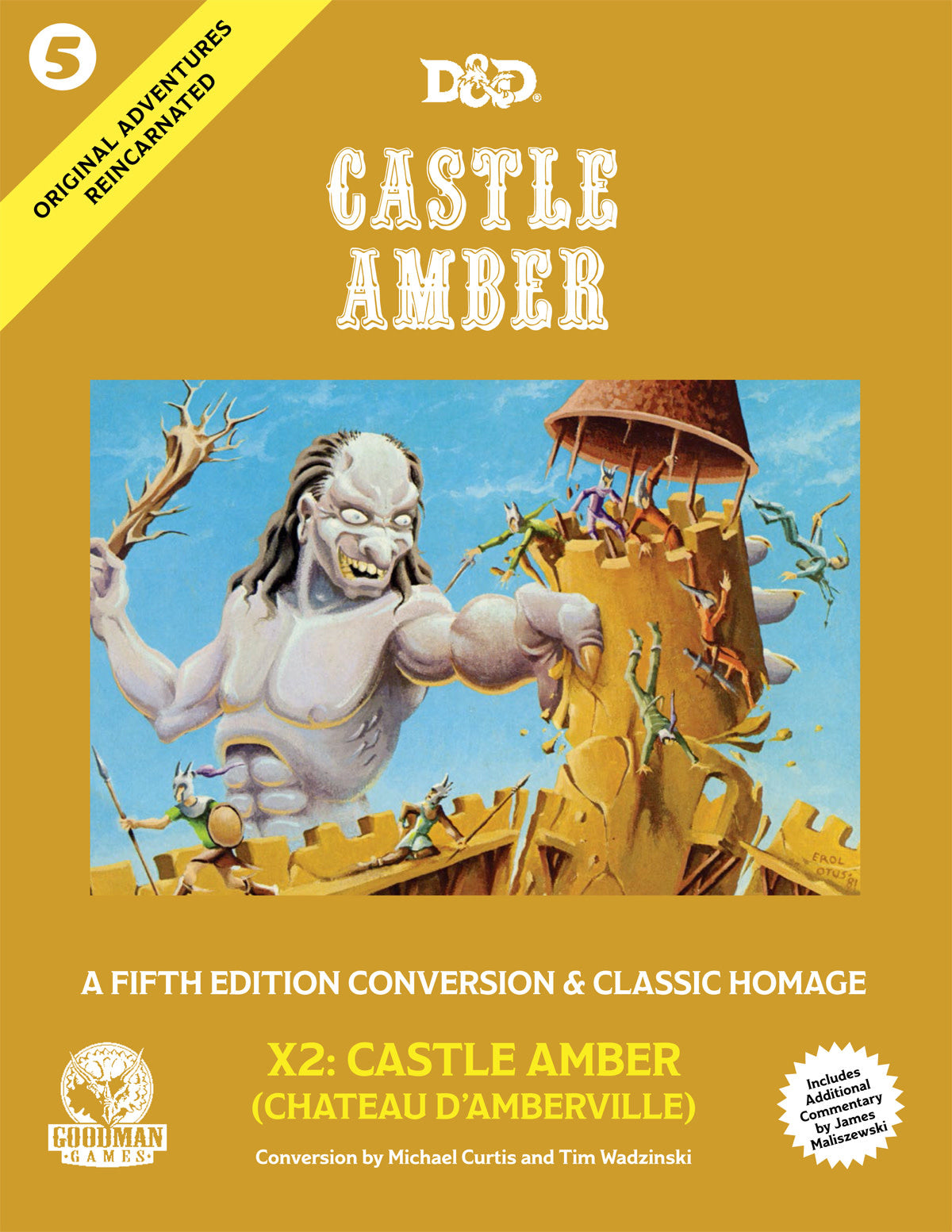 Unearth Mysteries with Original Adventures Reincarnated #5: Castle Amber