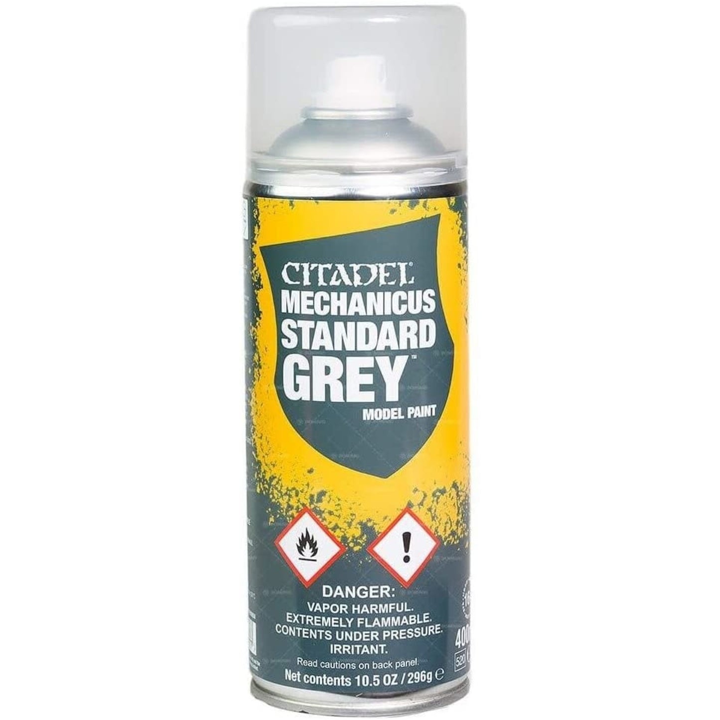 Upgrade Your Miniatures with Citadel Spray Primer Mechanicus Standard Grey - Superior Coverage for Detailed Masterpieces