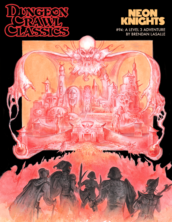 Unleash Adventure: Dungeon Crawl Classics 94 - Neon Knights Blitz