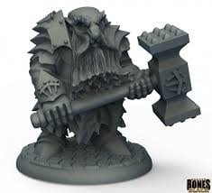 Unleash the Might of Bones Black Dark Dwarf Pounder - Get Yours Today!