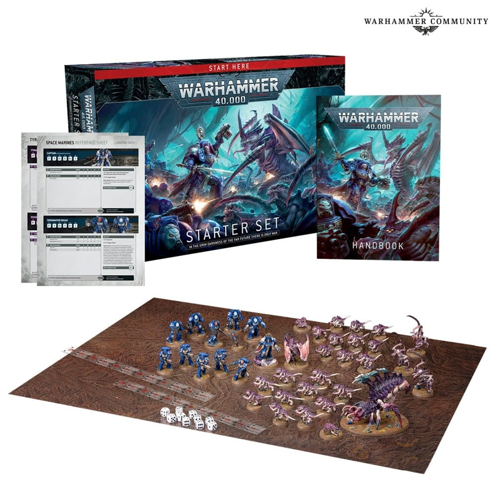 Unleash Epic Battles: Warhammer 40K Starter Set for Thrilling Adventures!