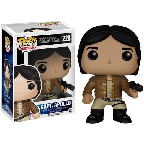 Unleash Epic Adventures with Battlestar Galactica POP Capt Apollo - Shop Now!