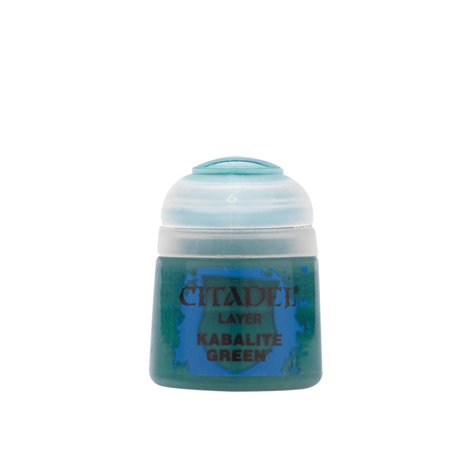 Enhance Your Miniatures with Layer: Kabalite Green - Unleash Vibrant Highlights!