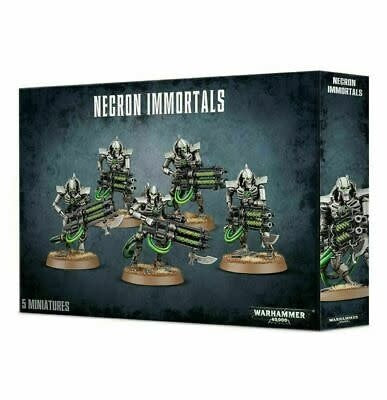Unleash the Power of NECRON IMMORTALS and DEATHMARKS: Rise Above with Undying Might