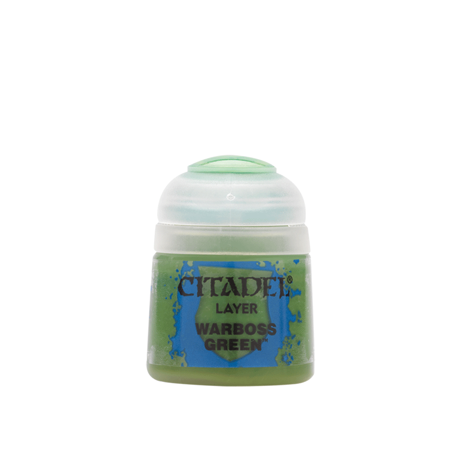 Layer: Warboss Green - Unleash Vibrant Chaos with this Must-Have Paint Shade