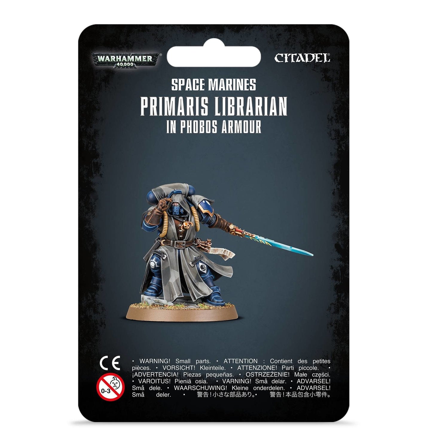 Unleash Psychic Power: Warhammer 40K Primaris Librarian in Phobos Armour