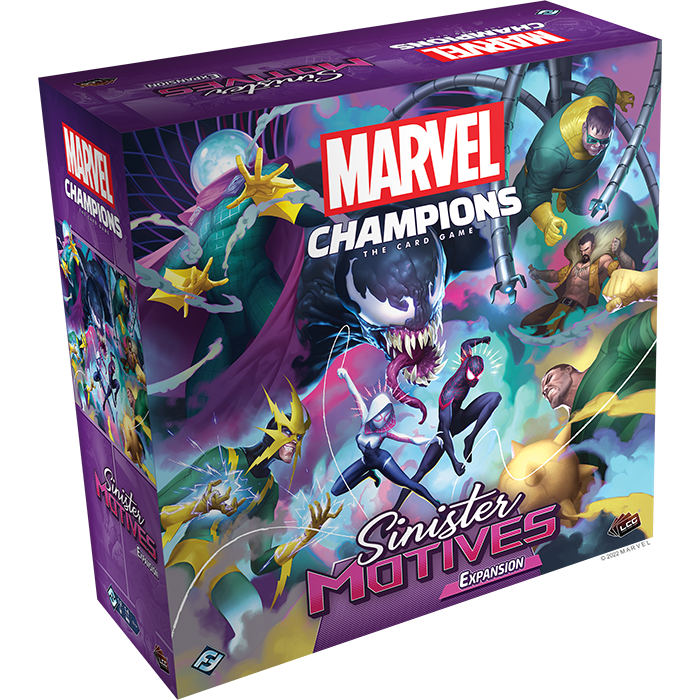 Uncover Sinister Motives: Marvel Champions Expansion