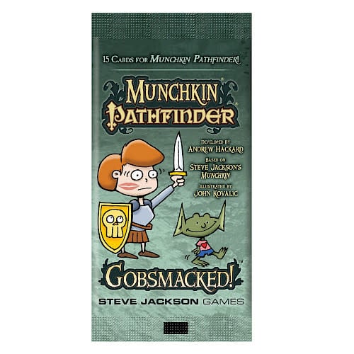 Unleash Adventure with Munchkin Pathfinder: Gobsmacked Booster Pack!