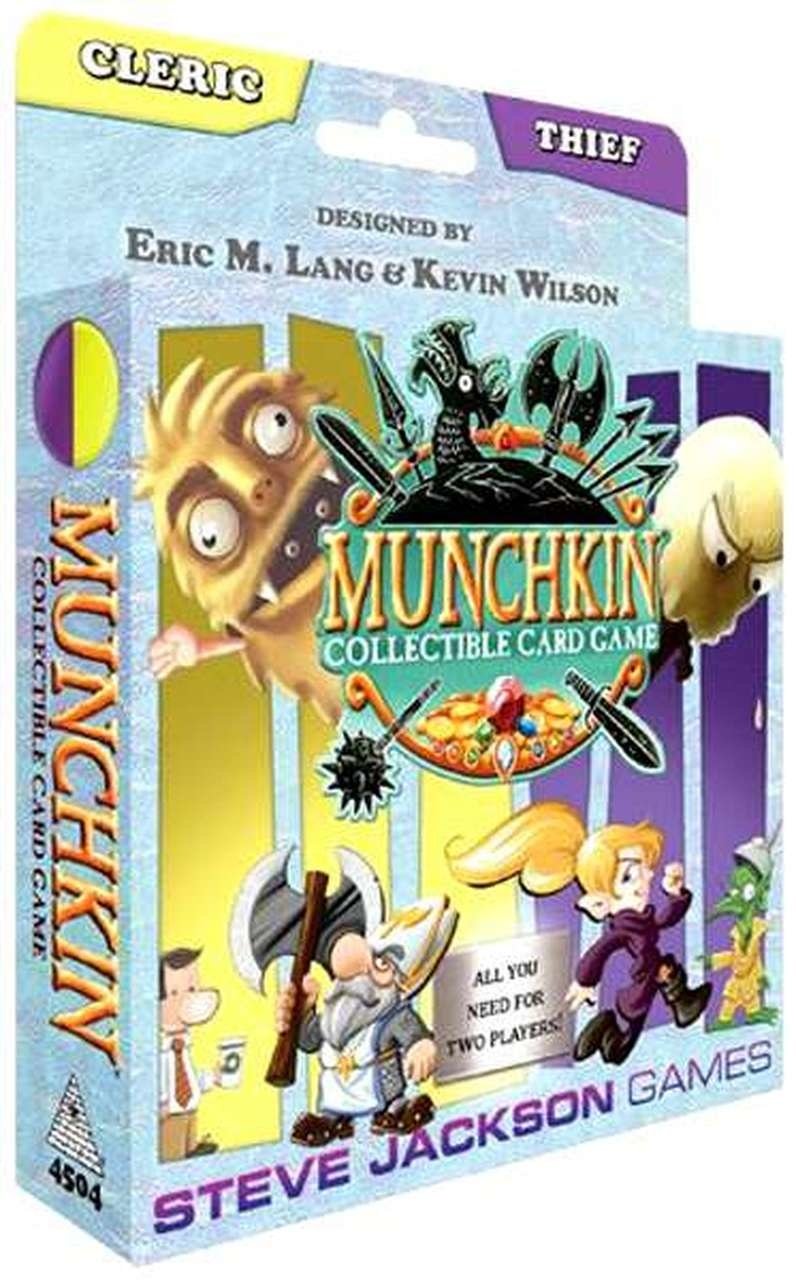 Unleash Adventure with Munchkin CCG Cleric/Thief Starter Pack - Explore Now!