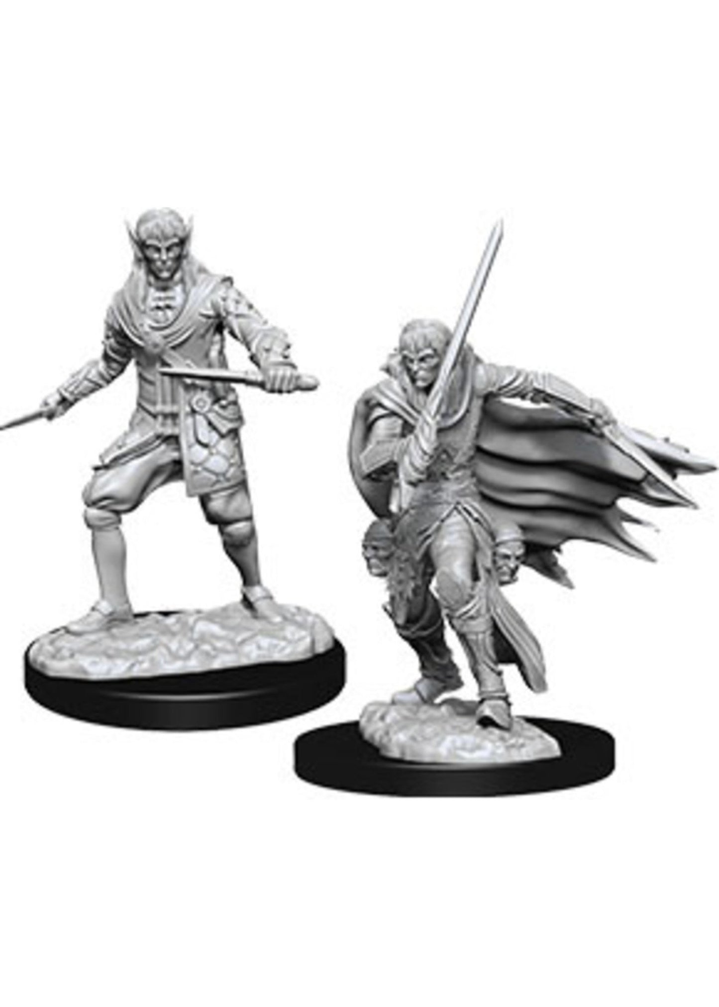 Authentic Pathfinder Male Elf Rogue Miniature - Ideal for Deep Cuts