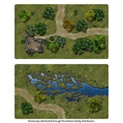 Explore Ancient Mysteries with Dual-Sided Ruins Playmat | Uncover Adventure
