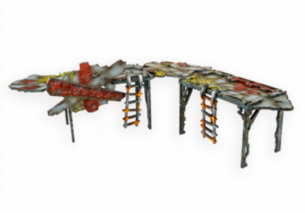 Enhance Your Tabletop Terrain with Kromlech Orkenburg Zone Walkways
