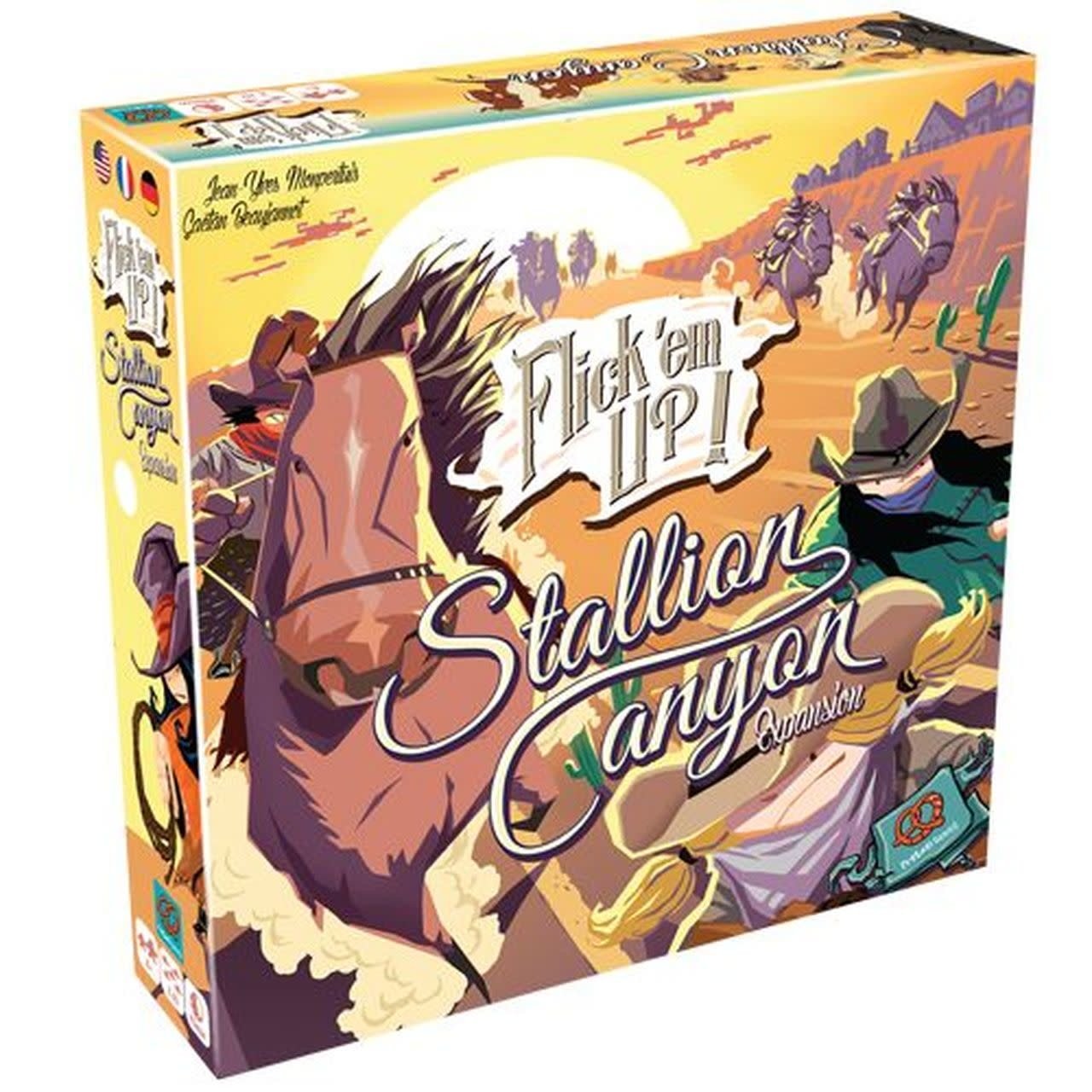 Unleash Wild West Adventure with Flick 'em Up! Stallion Canyon