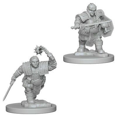 D&D Nolzurs Mini: Female Dwarf Fighter - Battle-Ready Miniature for Epic Adventures!