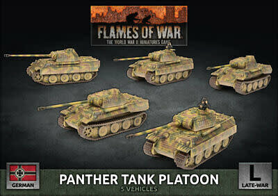 Unlock Authentic WWII History: Panther A (Early) (x5 Plastic) Kit