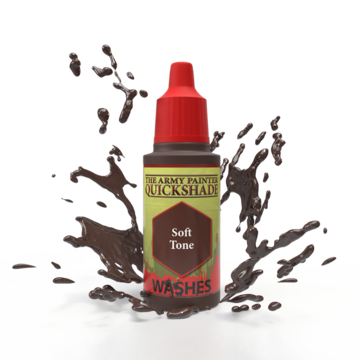 Warpaints Quick Shade Soft Tone Ink 18ml: Enhance Miniatures with Precise Detail