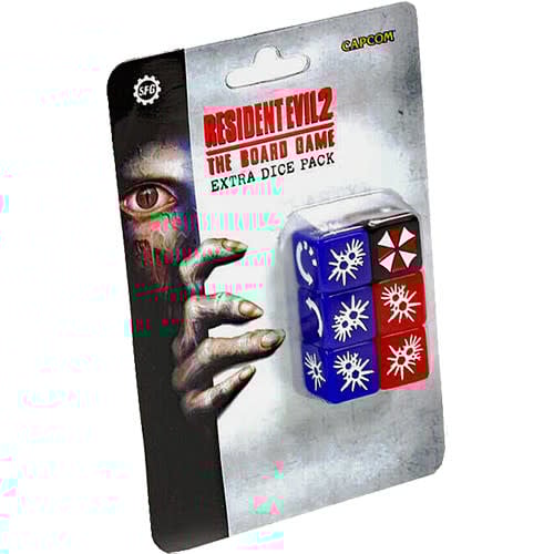 Enhance Your Resident Evil 2 Board Game Experience with Extra Dice Pack - Limited Supplies!