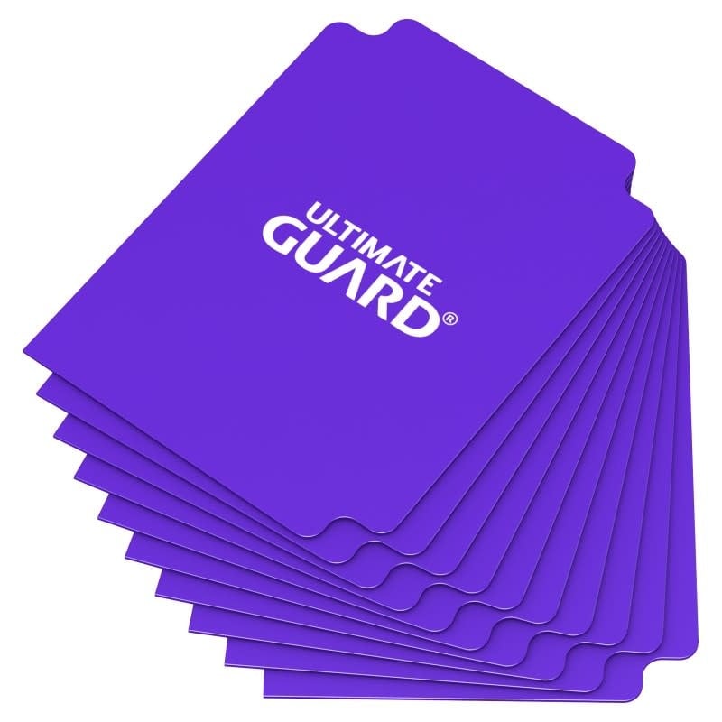 Organize Your Cards in Style with Ultimate Guard Purple Card Dividers