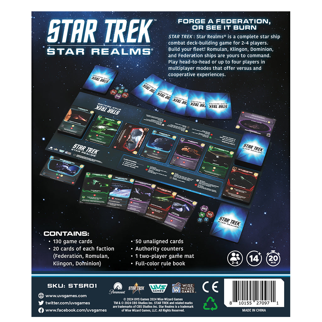 Star Trek: Star Realms Deckbuilding game