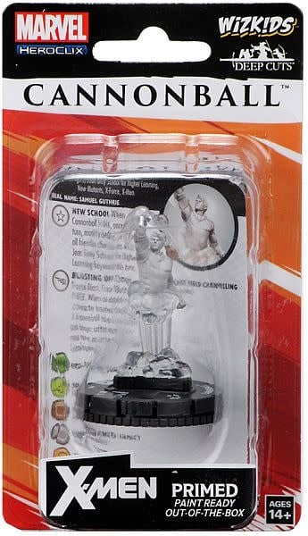 Unleash Marvel Heroclix Deepcuts: Cannonball - Power Packed Hero Miniature